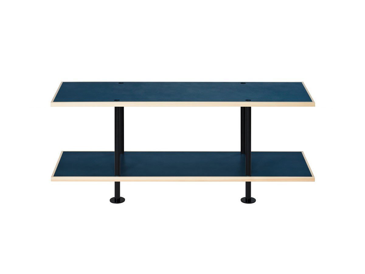 【キット/KIT / GOODS】のShelf / シェルフ SLF-01 2段 インテリア・キッズ・メンズ・レディースファッション・服の通販 founy(ファニー) 　送料無料　Free Shipping　ホーム・キャンプ・アウトドア・お取り寄せ　Home Living / Home & Lifestyle / Camping Gear / Outdoor Camping　家具・インテリア　Home Furniture & Interior. Stylish & Functional Living Spaces　収納家具・キャビネット　Storage Furniture　シェルフ・オープンラック・収納棚　Open Shelf Rack　ホーム・キャンプ・アウトドア・お取り寄せ　Home Living / Home & Lifestyle / Camping Gear / Outdoor Camping　家具・インテリア　Home Furniture & Interior. Stylish & Functional Living Spaces　テレビボード・テレビ台　TV Cabinets & Consoles　テレビ台・TVボード　Tv Board　天板ブルー、フレームブラック|ID: prp329100002217578 ipo3291000000036768879