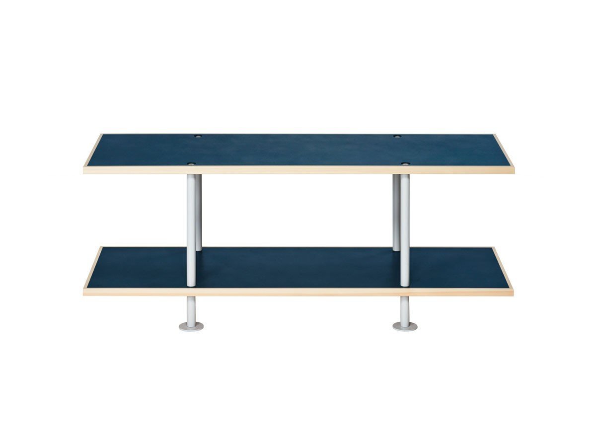 【キット/KIT / GOODS】のShelf / シェルフ SLF-01 2段 インテリア・キッズ・メンズ・レディースファッション・服の通販 founy(ファニー) 　送料無料　Free Shipping　ホーム・キャンプ・アウトドア・お取り寄せ　Home Living / Home & Lifestyle / Camping Gear / Outdoor Camping　家具・インテリア　Home Furniture & Interior. Stylish & Functional Living Spaces　収納家具・キャビネット　Storage Furniture　シェルフ・オープンラック・収納棚　Open Shelf Rack　ホーム・キャンプ・アウトドア・お取り寄せ　Home Living / Home & Lifestyle / Camping Gear / Outdoor Camping　家具・インテリア　Home Furniture & Interior. Stylish & Functional Living Spaces　テレビボード・テレビ台　TV Cabinets & Consoles　テレビ台・TVボード　Tv Board　天板ブルー、フレームライトグレー|ID: prp329100002217578 ipo3291000000036768881