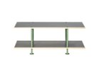 【キット/KIT / GOODS】のShelf / シェルフ SLF-01 2段 天板グレー、フレームインダストリアルグリーン|ID: prp329100002217578 ipo3291000000037086308