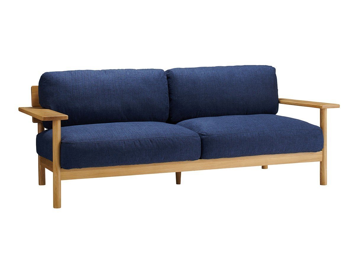 【イデー/IDEE / GOODS】のDIMANCHE SOFA(3) / ディモンシュ ソファ(3)ファブリック インテリア・キッズ・メンズ・レディースファッション・服の通販 founy(ファニー) 　クッション　Cushion　ファブリック　Fabric　フェザー　Feather　フレーム　Flame　モダン　Modern　リラックス　Relax　ホーム・キャンプ・アウトドア・お取り寄せ　Home,Garden,Outdoor,Camping Gear　家具・インテリア　Furniture　ソファー　Sofa　張地:ネイビー|ID: prp329100002221461 ipo3291000000031506571
