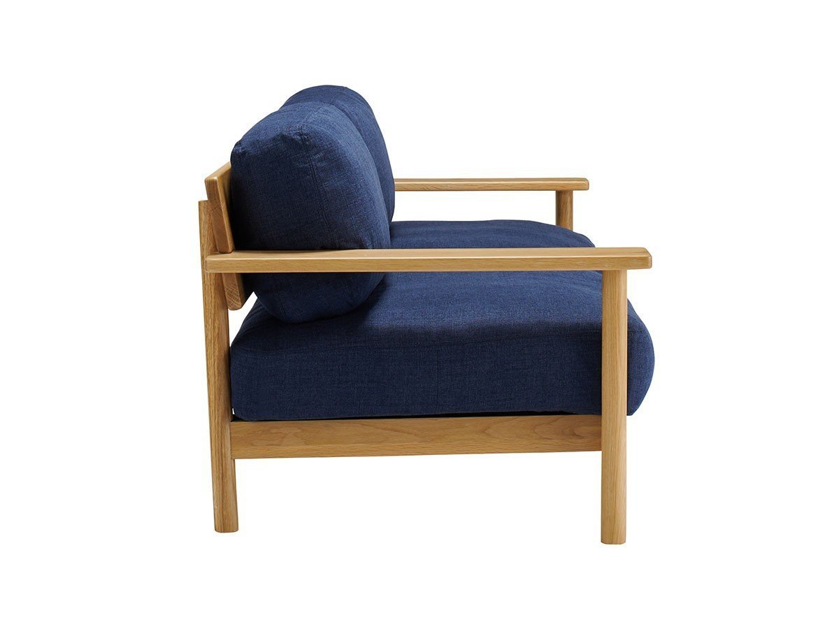 【イデー/IDEE / GOODS】のDIMANCHE SOFA(3) / ディモンシュ ソファ(3)ファブリック インテリア・キッズ・メンズ・レディースファッション・服の通販 founy(ファニー) 　クッション　Cushion　ファブリック　Fabric　フェザー　Feather　フレーム　Flame　モダン　Modern　リラックス　Relax　ホーム・キャンプ・アウトドア・お取り寄せ　Home,Garden,Outdoor,Camping Gear　家具・インテリア　Furniture　ソファー　Sofa　張地:ネイビー|ID: prp329100002221461 ipo3291000000031506579