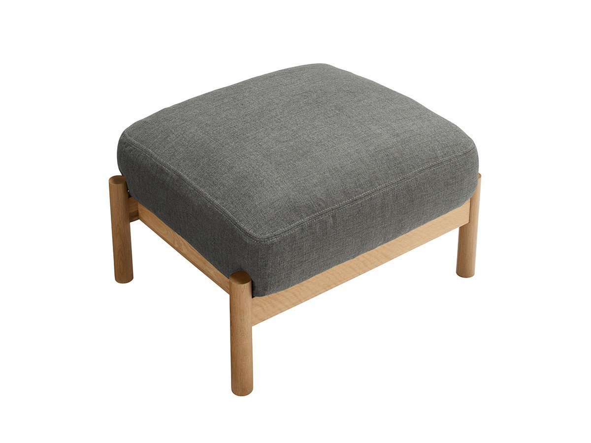 【イデー/IDEE / GOODS】のDIMANCHE OTTOMAN / ディモンシュ オットマン ファブリック インテリア・キッズ・メンズ・レディースファッション・服の通販 founy(ファニー) 　クッション　Cushion　ファブリック　Fabric　フェザー　Feather　モダン　Modern　リラックス　Relax　ホーム・キャンプ・アウトドア・お取り寄せ　Home,Garden,Outdoor,Camping Gear　家具・インテリア　Furniture　その他 インテリア雑貨、家具　Furniture, Interior, Others　張地:グレー|ID: prp329100002221462 ipo3291000000030231739