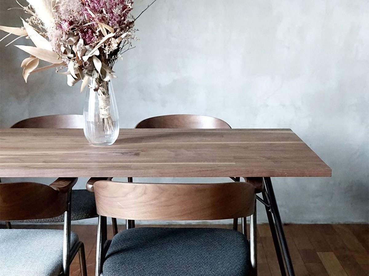 【アデペシュ/a.depeche / GOODS】のwelme dining table 1500 walnut / ウェルメ ダイニングテーブル 1500 ウォルナット 人気、トレンドファッション・服の通販 founy(ファニー) 　テーブル　Table, Dining Table　バランス　Balance, Style Balance　ホーム・キャンプ・アウトドア・お取り寄せ　Home Living / Home & Lifestyle / Camping Gear / Outdoor Camping　家具・インテリア　Home Furniture & Interior. Stylish & Functional Living Spaces　テーブル　Dining, Coffee & Side Tables　ダイニングテーブル・食卓テーブル　Dining Tables　other-5|ID: prp329100002240836 ipo3291000000031498747
