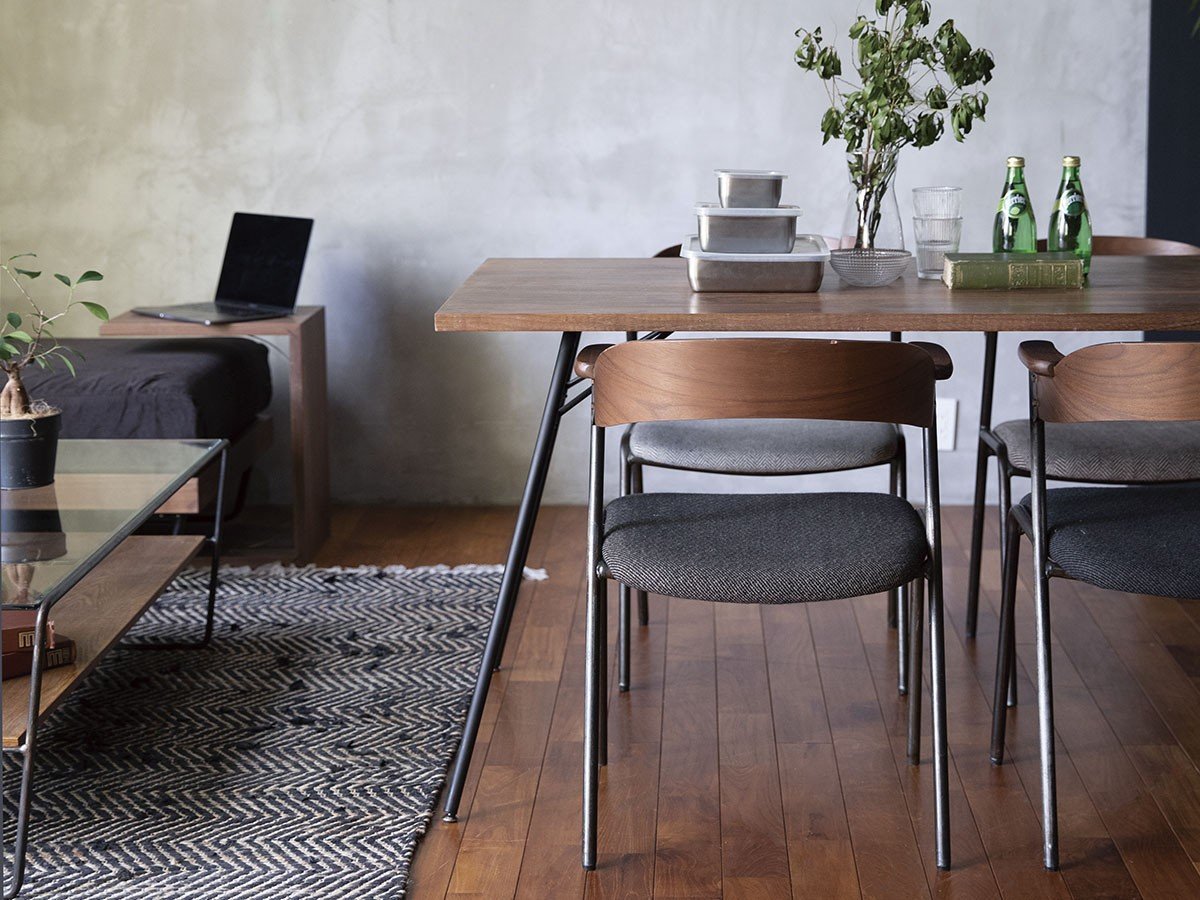 【アデペシュ/a.depeche / GOODS】のwelme dining table 1500 walnut / ウェルメ ダイニングテーブル 1500 ウォルナット 人気、トレンドファッション・服の通販 founy(ファニー) 　テーブル　Table, Dining Table　バランス　Balance, Style Balance　ホーム・キャンプ・アウトドア・お取り寄せ　Home Living / Home & Lifestyle / Camping Gear / Outdoor Camping　家具・インテリア　Home Furniture & Interior. Stylish & Functional Living Spaces　テーブル　Dining, Coffee & Side Tables　ダイニングテーブル・食卓テーブル　Dining Tables　other-6|ID: prp329100002240836 ipo3291000000031498748