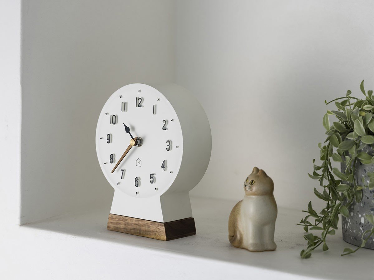 【フライミー ヴェール/FLYMEe vert / GOODS】のTable Clock / テーブルクロック #110282 人気、トレンドファッション・服の通販 founy(ファニー) 　ウッド　Wood　コンパクト　Compact　テーブル　Table　モチーフ　Motif　時計　Clock　ホーム・キャンプ・アウトドア・お取り寄せ　Home,Garden,Outdoor,Camping Gear　家具・インテリア　Furniture　その他 インテリア雑貨、家具　Furniture, Interior, Others　other-5|ID: prp329100002248414 ipo3291000000031505702