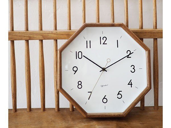 【フライミー ヴェール/FLYMEe vert / GOODS】のWall Clock / ウォールクロック #110267 人気、トレンドファッション・服の通販 founy(ファニー) 　ウッド　Wood　フレーム　Flame　時計　Clock　ホーム・キャンプ・アウトドア・お取り寄せ　Home,Garden,Outdoor,Camping Gear　家具・インテリア　Furniture　その他 インテリア雑貨、家具　Furniture, Interior, Others　other-3|ID: prp329100002248420 ipo3291000000031505710