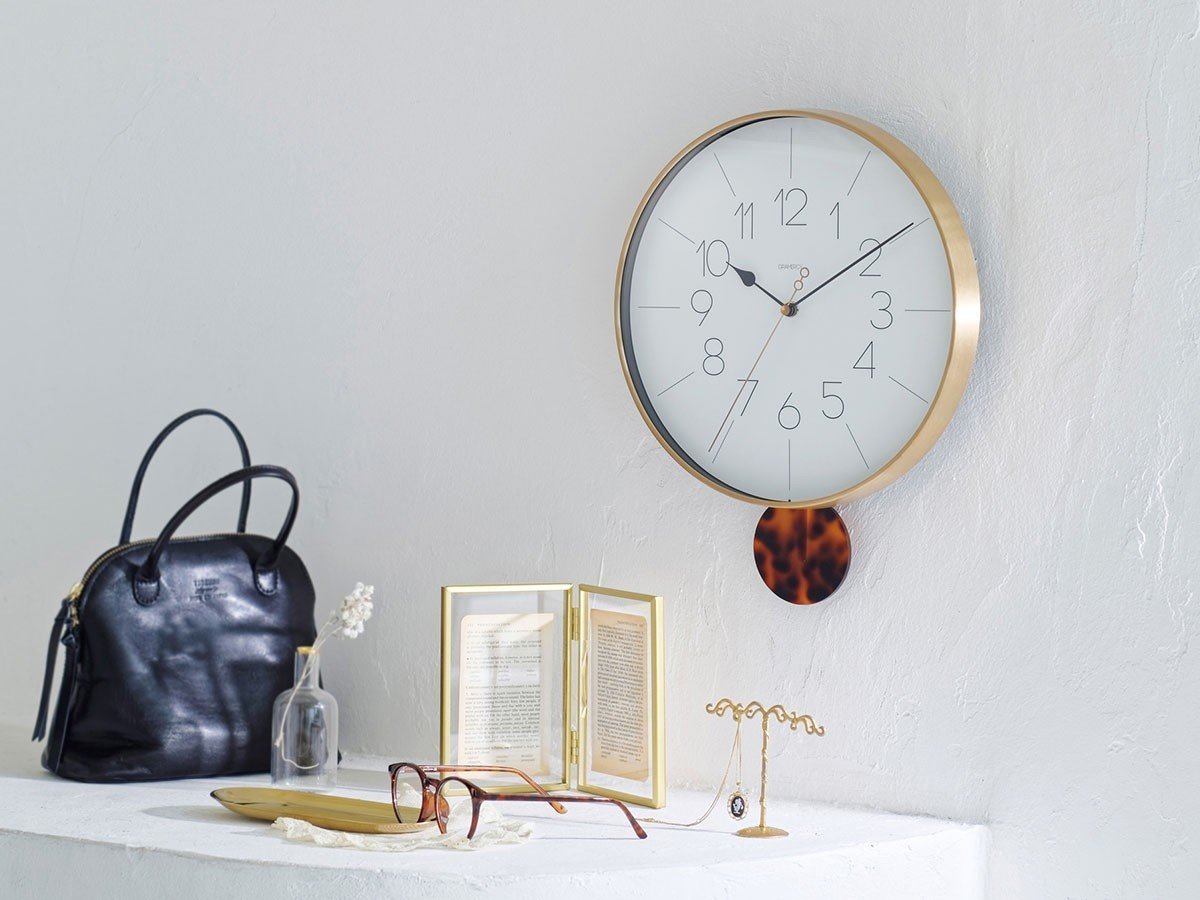 【フライミーパーラー/FLYMEe Parlor / GOODS】のWall Clock / 振り子時計 #110221 人気、トレンドファッション・服の通販 founy(ファニー) 　クラシカル　Classical, Vintage-Inspired　フレーム　Frame, Outline　時計　Watch, Wristwatch　ホーム・キャンプ・アウトドア・お取り寄せ　Home Living / Home & Lifestyle / Camping Gear / Outdoor Camping　家具・インテリア　Home Furniture & Interior. Stylish & Functional Living Spaces　その他 インテリア雑貨、家具　Home Decor & Furniture Extras　other-2|ID: prp329100002248423 ipo3291000000031505719