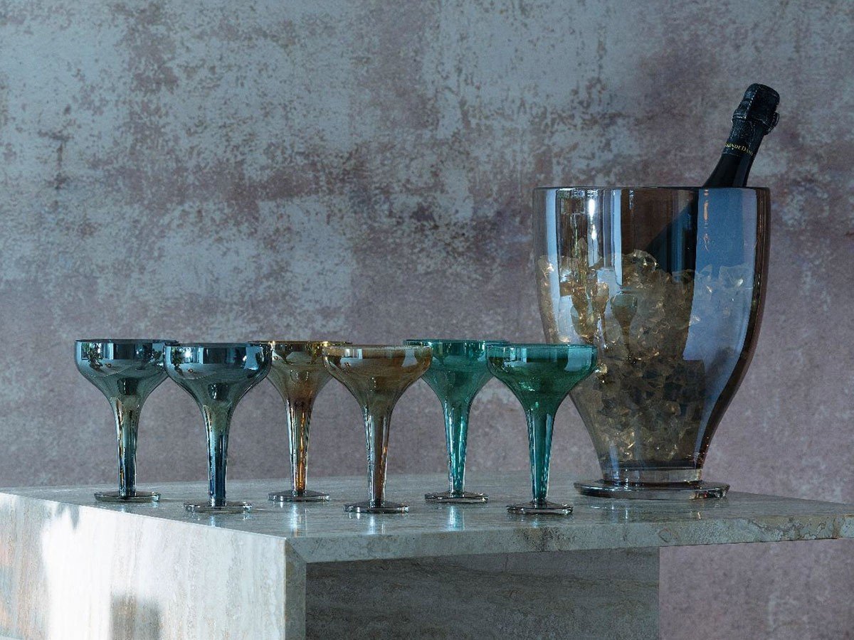 【エルエスエー インターナショナル/LSA international / GOODS】のEPOQUE CHAMPAGNE SAUCER VASE SET2 / エポック シャンパンソーサー ベース 2脚セット 人気、トレンドファッション・服の通販 founy(ファニー) 　送料無料　Free Shipping　おすすめ　Recommend　ガラス　Glass　グラス　Glass　ショート　Short　テーブル　Table　other-5|ID: prp329100002254992 ipo3291000000031505601