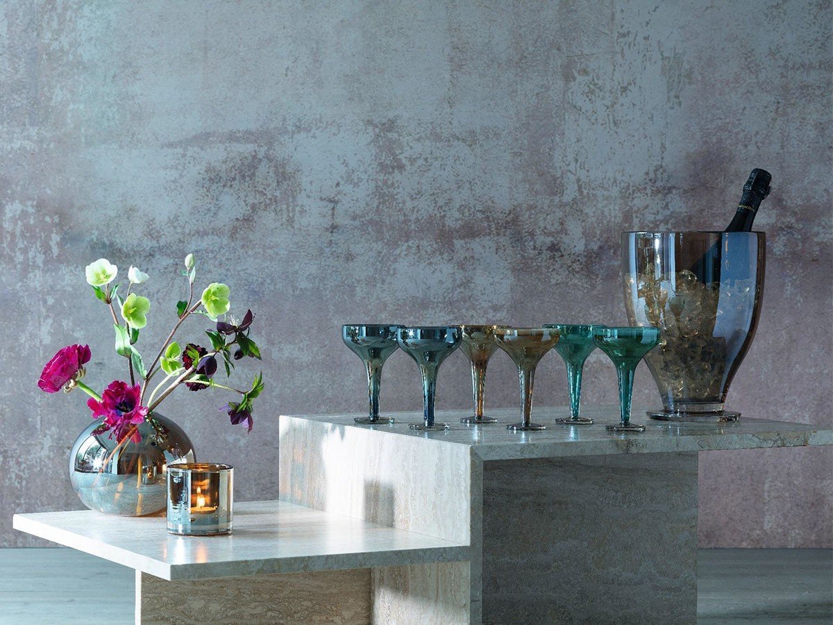 【エルエスエー インターナショナル/LSA international / GOODS】のEPOQUE CHAMPAGNE SAUCER VASE SET2 / エポック シャンパンソーサー ベース 2脚セット 人気、トレンドファッション・服の通販 founy(ファニー) 　送料無料　Free Shipping　おすすめ　Recommend　ガラス　Glass　グラス　Glass　ショート　Short　テーブル　Table　other-6|ID: prp329100002254992 ipo3291000000031505602