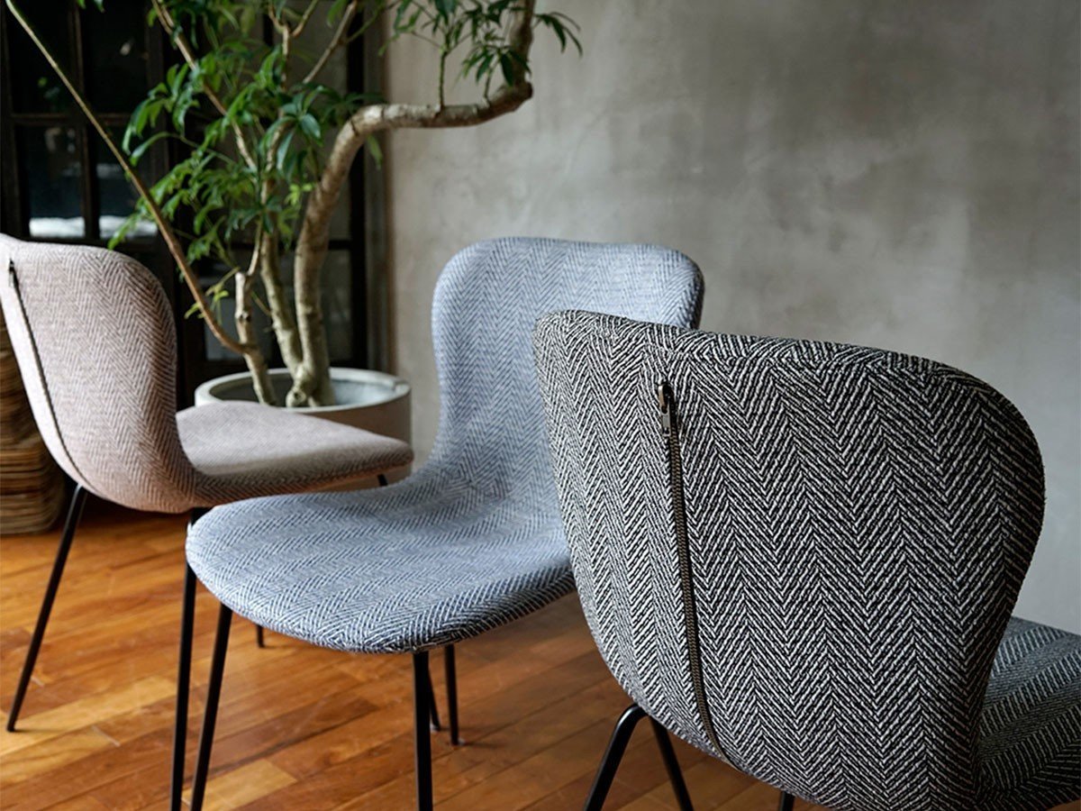 【アデペシュ/a.depeche / GOODS】のzip design chair herringbone / ジップ デザイン チェア ヘリンボーン 人気、トレンドファッション・服の通販 founy(ファニー) 　おすすめ　Recommended / Our Picks　アンティーク　Antique-Inspired　シンプル　Simple, Minimal　ジップ　Zip, Zipper　ホーム・キャンプ・アウトドア・お取り寄せ　Home Living / Home & Lifestyle / Camping Gear / Outdoor Camping　家具・インテリア　Home Furniture & Interior. Stylish & Functional Living Spaces　チェア・椅子　Seating & Chairs　ダイニングチェア・木製チェア　Dining Chairs　other-6|ID: prp329100002262362 ipo3291000000031505515