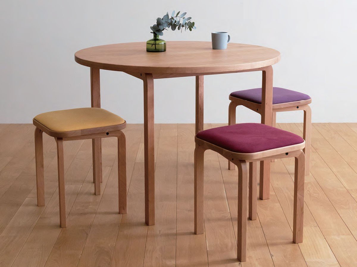 【フライミー ヴェール/FLYMEe vert / GOODS】のCOCCO CIRCLE DINING TABLE / コッコ サークルダイニングテーブル 098 インテリア・キッズ・メンズ・レディースファッション・服の通販 founy(ファニー) 　送料無料　Free Shipping　オイル　Oil　コンパクト　Compact　テーブル　Table　ラウンド　Round　ホーム・キャンプ・アウトドア・お取り寄せ　Home,Garden,Outdoor,Camping Gear　家具・インテリア　Furniture　テーブル　Table　ダイニングテーブル　Dining Table　ホーム・キャンプ・アウトドア・お取り寄せ　Home,Garden,Outdoor,Camping Gear　家具・インテリア　Furniture　テーブル　Table　カフェテーブル　Cafe Table　ウッド:チェリー|ID: prp329100002285423 ipo3291000000014629930