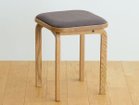 【フライミー ヴェール/FLYMEe vert / GOODS】のCOCCO STOOL / コッコ スツール クッション張地:ラムース ダークブラウン(ランク4)、ウッド:オーク|ID: prp329100002285439 ipo3291000000028447034