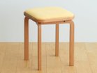 【フライミー ヴェール/FLYMEe vert / GOODS】のCOCCO STOOL / コッコ スツール クッション張地:ラムース イエロー(ランク4)、ウッド:チェリー|ID: prp329100002285439 ipo3291000000028447037