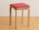 【フライミー ヴェール/FLYMEe vert / GOODS】のCOCCO STOOL / コッコ スツール クッション張地:ラムース バーガンディ(ランク4)、ウッド:オーク|ID: prp329100002285439 ipo3291000000028447061