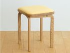 【フライミー ヴェール/FLYMEe vert / GOODS】のCOCCO STOOL / コッコ スツール クッション張地:ラムース イエロー(ランク4)、ウッド:オーク|ID: prp329100002285439 ipo3291000000028447073