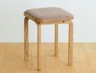 【フライミー ヴェール/FLYMEe vert / GOODS】のCOCCO STOOL / コッコ スツール クッション張地:ラムース ブラウン(ランク4)、ウッド:オーク|ID: prp329100002285439 ipo3291000000028447074