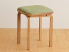 【フライミー ヴェール/FLYMEe vert / GOODS】のCOCCO STOOL / コッコ スツール クッション張地:ラムース グリーン(ランク4)、ウッド:オーク|ID: prp329100002285439 ipo3291000000028447075