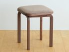 【フライミー ヴェール/FLYMEe vert / GOODS】のCOCCO STOOL / コッコ スツール クッション張地:ラムース ブラウン(ランク4)、ウッド:ウォールナット|ID: prp329100002285439 ipo3291000000028447082