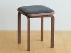 【フライミー ヴェール/FLYMEe vert / GOODS】のCOCCO STOOL / コッコ スツール クッション張地:ラムース チャコール(ランク4)、ウッド:ウォールナット|ID: prp329100002285439 ipo3291000000028447091