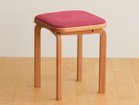 【フライミー ヴェール/FLYMEe vert / GOODS】のCOCCO STOOL / コッコ スツール クッション張地:ラムース バーガンディ(ランク4)、ウッド:チェリー|ID: prp329100002285439 ipo3291000000028447100