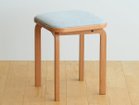 【フライミー ヴェール/FLYMEe vert / GOODS】のCOCCO STOOL / コッコ スツール クッション張地:ラムース ライトグレー(ランク4)、ウッド:チェリー|ID: prp329100002285439 ipo3291000000028447105