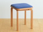 【フライミー ヴェール/FLYMEe vert / GOODS】のCOCCO STOOL / コッコ スツール クッション張地:ラムース ディープブルー(ランク4)、ウッド:チェリー|ID: prp329100002285439 ipo3291000000028447114