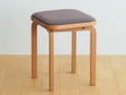 【フライミー ヴェール/FLYMEe vert / GOODS】のCOCCO STOOL / コッコ スツール クッション張地:ラムース ダークブラウン(ランク4)、ウッド:チェリー|ID: prp329100002285439 ipo3291000000028447120