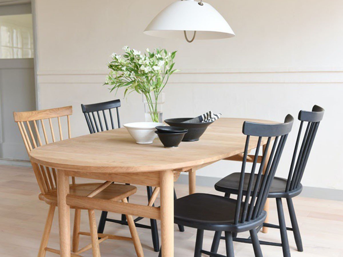 【北の住まい設計社/KITANOSUMAISEKKEISHA / GOODS】のOval Extension Table / オーバル エクステンション テーブル インテリア・キッズ・メンズ・レディースファッション・服の通販 founy(ファニー) 　オイル　Oil　オーバル　Oval　テーブル　Table　ホーム・キャンプ・アウトドア・お取り寄せ　Home,Garden,Outdoor,Camping Gear　家具・インテリア　Furniture　テーブル　Table　ダイニングテーブル　Dining Table　ウッド:ナラ(オイル仕上)|ID: prp329100002286793 ipo3291000000032087626
