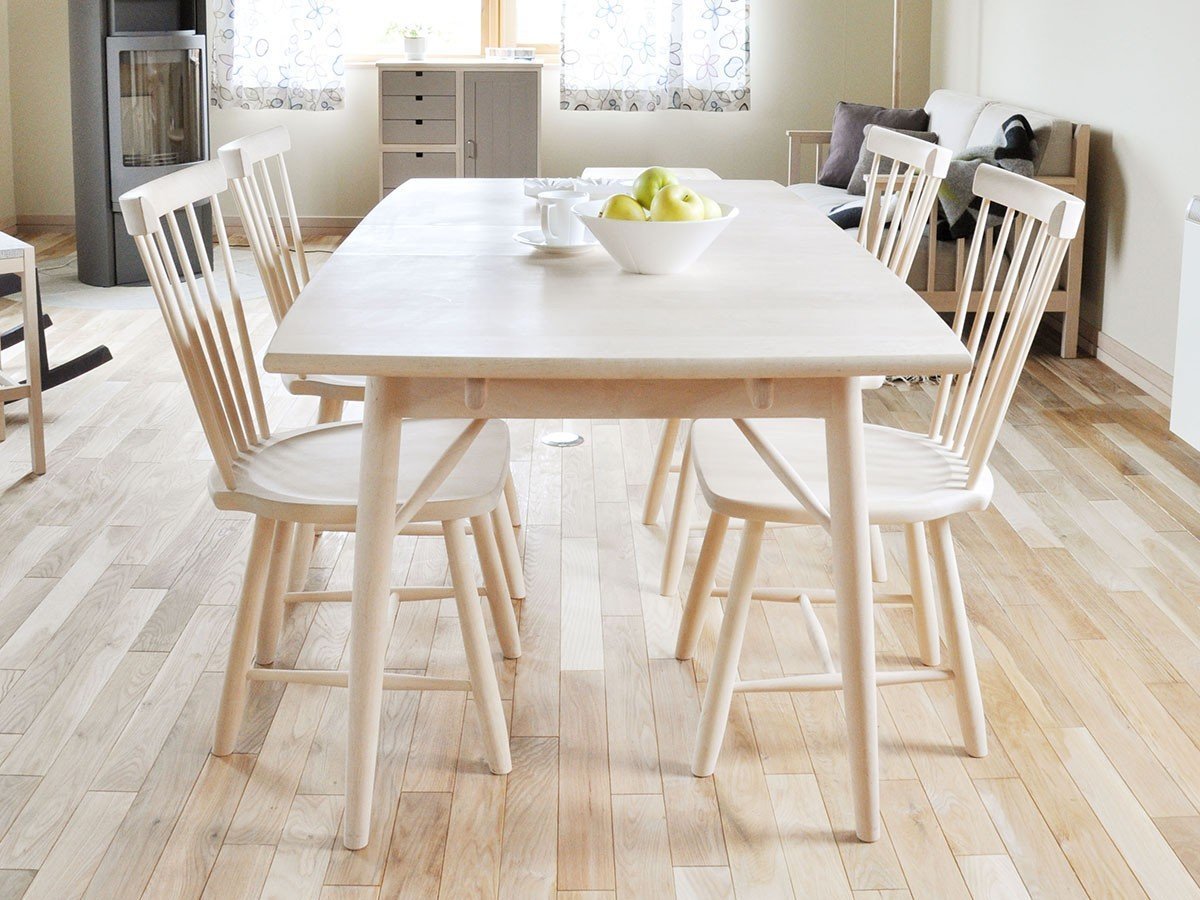 【北の住まい設計社/KITANOSUMAISEKKEISHA / GOODS】のExtension Table Classic / エクステンション テーブル クラシック インテリア・キッズ・メンズ・レディースファッション・服の通販 founy(ファニー) 　オイル　Oil　クラシック　Classic　テーブル　Table　人気　Popularity　ホーム・キャンプ・アウトドア・お取り寄せ　Home,Garden,Outdoor,Camping Gear　家具・インテリア　Furniture　テーブル　Table　ダイニングテーブル　Dining Table　ウッド:イタヤカエデ|ID: prp329100002286794 ipo3291000000032087658