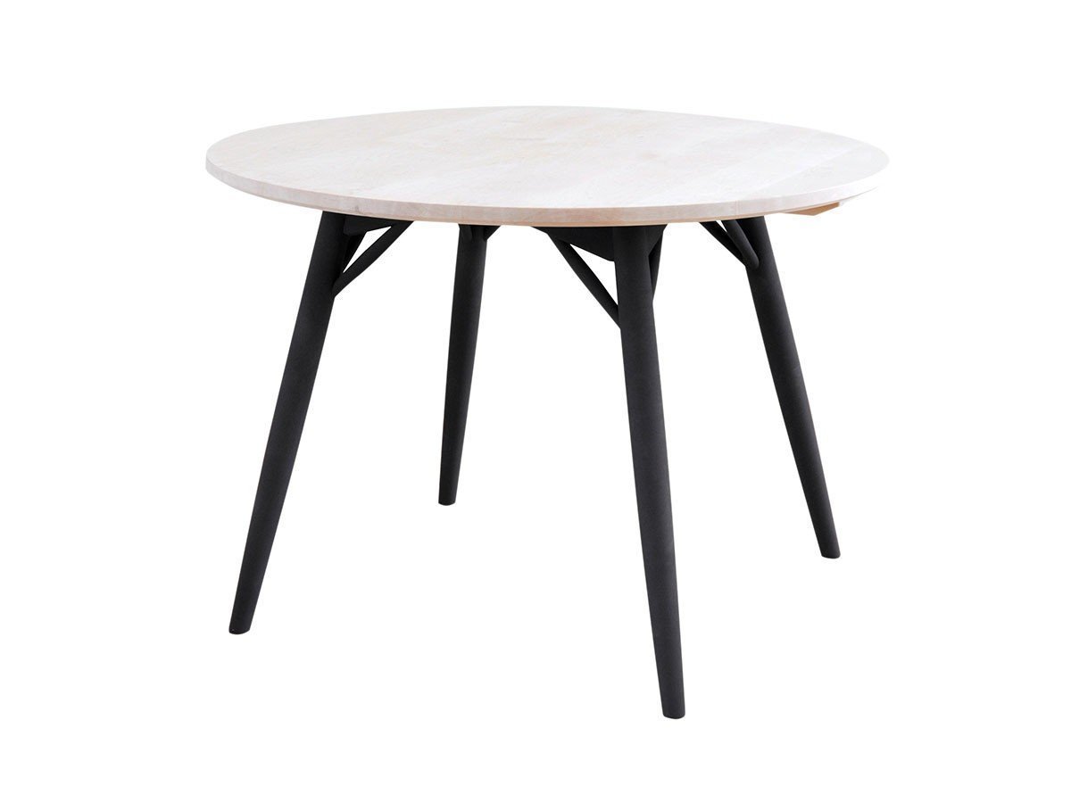 【北の住まい設計社/KITANOSUMAISEKKEISHA / GOODS】のRound Table / ラウンド テーブル インテリア・キッズ・メンズ・レディースファッション・服の通販 founy(ファニー) 　オイル　Oil　テーブル　Table　パウダー　Powder　ラウンド　Round　ホーム・キャンプ・アウトドア・お取り寄せ　Home,Garden,Outdoor,Camping Gear　家具・インテリア　Home Furniture & Interior. Stylish & Functional Living Spaces　テーブル　Table　ダイニングテーブル　Dining Table　天板:イタヤカエデ(ソープ仕上)、脚部:グラファイトグレー(エッグテンペラ塗装)、サイズ:直径105|ID: prp329100002286796 ipo3291000000032087641