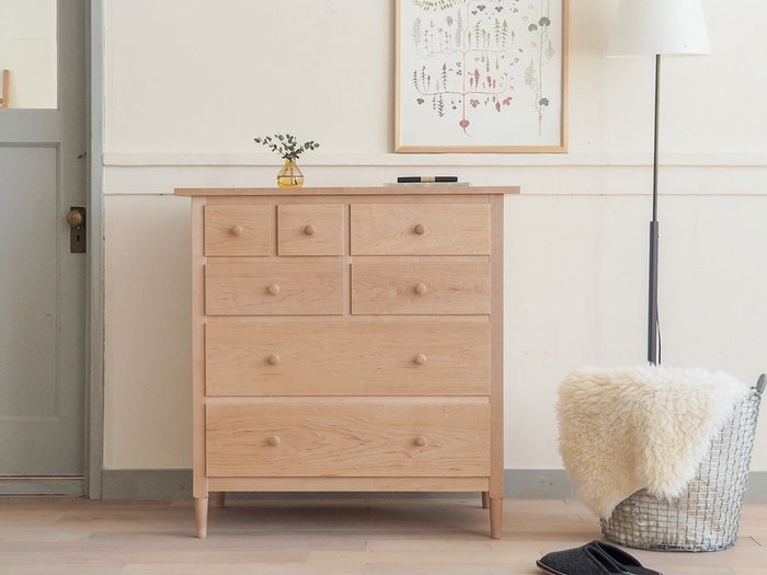 【北の住まい設計社/KITANOSUMAISEKKEISHA / GOODS】のChest 7 Drawers / チェスト7ドゥロワーズ インテリア・キッズ・メンズ・レディースファッション・服の通販 founy(ファニー) https://founy.com/ オイル Oil シンプル Simple ホーム・キャンプ・アウトドア・お取り寄せ Home,Garden,Outdoor,Camping Gear 家具・インテリア Furniture 収納家具・キャビネット Storage Furniture チェスト Chest |ID: prp329100002286798 ipo3291000000030223529