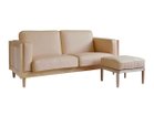【北の住まい設計社/KITANOSUMAISEKKEISHA / GOODS】のWood Frame Sofa Classic M / ウッドフレーム ソファ クラシック M 張地:ナチュラル(革ランク)、フレーム:イタヤカエデ|ID: prp329100002286802 ipo3291000000032087476