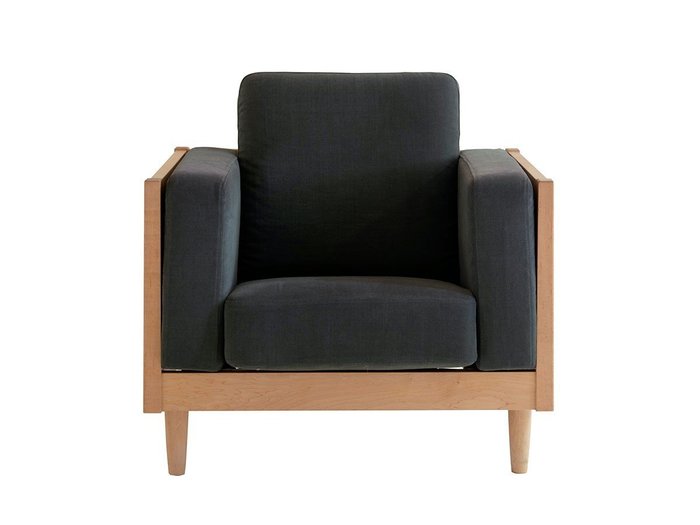 【北の住まい設計社/KITANOSUMAISEKKEISHA / GOODS】のWood Frame Sofa Classic S / ウッドフレーム ソファ クラシック S インテリア・キッズ・メンズ・レディースファッション・服の通販 founy(ファニー) https://founy.com/ ウッド Wood ヴィンテージ Vintage クッション Cushion クラシック Classic ファブリック Fabric フレーム Flame リネン Linen ホーム・キャンプ・アウトドア・お取り寄せ Home,Garden,Outdoor,Camping Gear 家具・インテリア Furniture ソファー Sofa |ID: prp329100002286804 ipo3291000000032087452