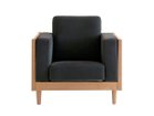 【北の住まい設計社/KITANOSUMAISEKKEISHA / GOODS】のWood Frame Sofa Classic S / ウッドフレーム ソファ クラシック S 張地:カレイド・チャコール(F1ランク)、フレーム:イタヤカエデ|ID: prp329100002286804 ipo3291000000032087453