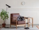 【北の住まい設計社/KITANOSUMAISEKKEISHA / GOODS】のSpoke Sofa S / スポーク ソファ S 張地:ブラウン(革ランク)、フレーム:ナラ(オイル仕上)|ID: prp329100002286807 ipo3291000000032087495