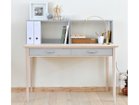 【北の住まい設計社/KITANOSUMAISEKKEISHA / GOODS】のDesk MOA / デスク モア 大人の最旬トレンドファッション＆コーディネート founy(ファウニー) オイル Body Oil シンプル Simple, Minimal デスク Desk, Work Desk パウダー Powder, Soft Tone おすすめ Recommended / Our Picks ビジネス 仕事 通勤 Business / Work / Commuting ホーム・キャンプ・アウトドア・お取り寄せ Home Living / Home & Lifestyle / Camping Gear / Outdoor Camping 家具・インテリア Home Furniture & Interior. Stylish & Functional Living Spaces その他 インテリア雑貨、家具 Home Decor & Furniture Extras thumbnail 本体:イタヤカエデ、引出し前板:グレー(エッグテンペラ塗装)、サイズ:幅120cm|ID: prp329100002286810 ipo3291000000037068520
