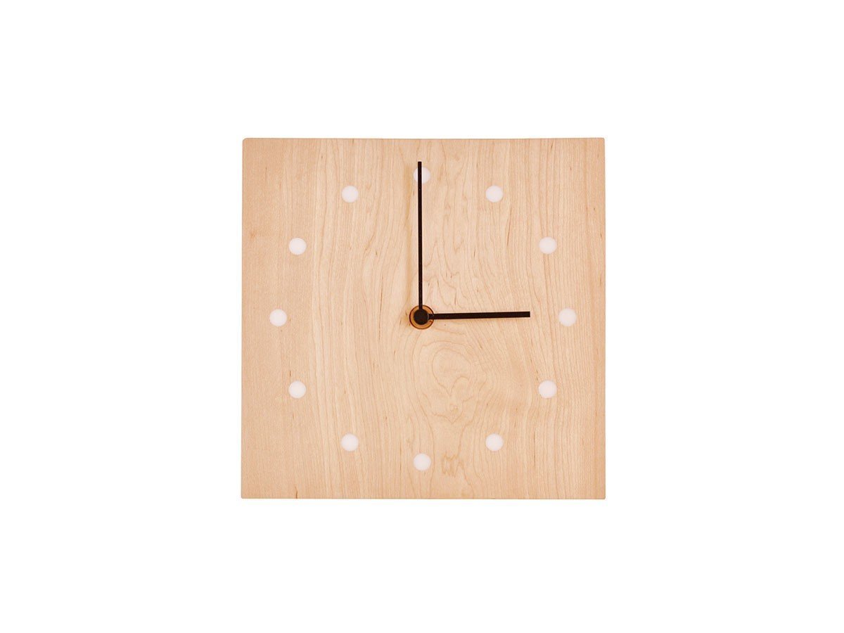 【北の住まい設計社/KITANOSUMAISEKKEISHA / GOODS】のWall Clock Square / ウォールクロック スクエア インテリア・キッズ・メンズ・レディースファッション・服の通販 founy(ファニー) 　オイル　Body Oil　スクエア　Square, Square Shape　時計　Watch, Wristwatch　送料無料　Free Shipping　ホーム・キャンプ・アウトドア・お取り寄せ　Home Living / Home & Lifestyle / Camping Gear / Outdoor Camping　家具・インテリア　Home Furniture & Interior. Stylish & Functional Living Spaces　その他 インテリア雑貨、家具　Home Decor & Furniture Extras　ウッド:イタヤカエデ(オイル仕上)|ID: prp329100002286812 ipo3291000000032087398