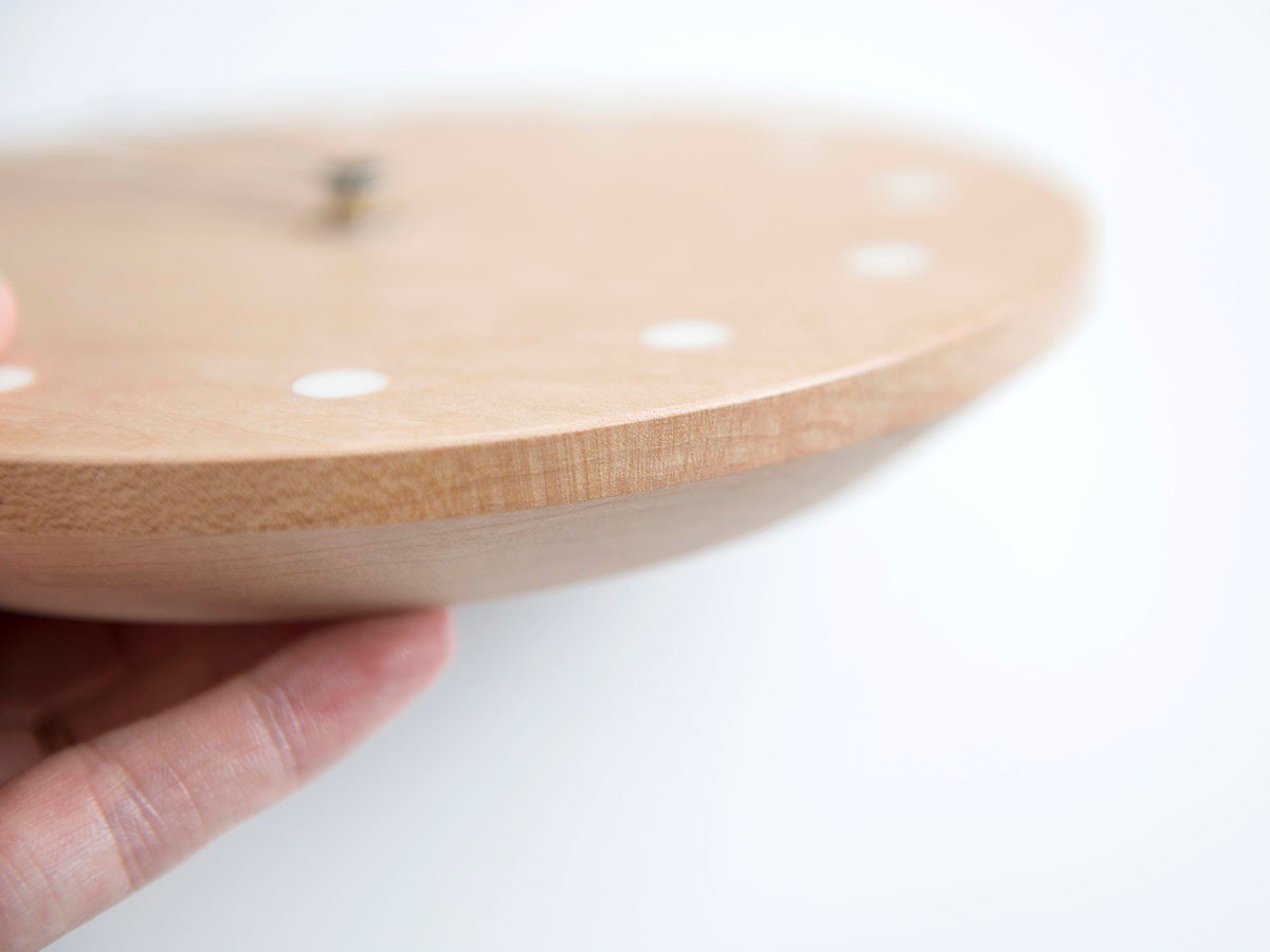 【北の住まい設計社/KITANOSUMAISEKKEISHA / GOODS】のWall Clock Round / ウォールクロック ラウンド インテリア・キッズ・メンズ・レディースファッション・服の通販 founy(ファニー) 　オイル　Oil　時計　Clock　ラウンド　Round　送料無料　Free Shipping　ホーム・キャンプ・アウトドア・お取り寄せ　Home,Garden,Outdoor,Camping Gear　家具・インテリア　Furniture　その他 インテリア雑貨、家具　Furniture, Interior, Others　ウッド:イタヤカエデ(オイル仕上)|ID: prp329100002286813 ipo3291000000032087392