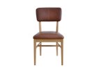 【北の住まい設計社/KITANOSUMAISEKKEISHA / GOODS】のGlove Chair / グローブ チェア 張地:ブラウン(革ランク)、フレーム:ナラ(オイル仕上)|ID: prp329100002286819 ipo3291000000014645774