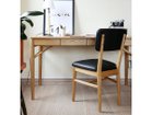 【北の住まい設計社/KITANOSUMAISEKKEISHA / GOODS】のGlove Chair / グローブ チェア 張地:ブラック(革ランク)、フレーム:ナラ(オイル仕上)|ID:prp329100002286819