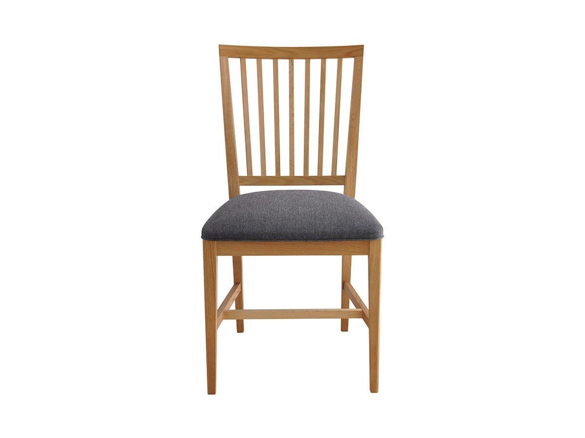 【北の住まい設計社/KITANOSUMAISEKKEISHA / GOODS】のGrace Chair / グレース チェア 張座 インテリア・キッズ・メンズ・レディースファッション・服の通販 founy(ファニー) 　シンプル　Simple, Minimal　デスク　Desk, Work Desk　ファブリック　Fabric, Textile　フェルト　Felt, Felt Fabric　リネン　Linen, Linen Fabric　送料無料　Free Shipping　おすすめ　Recommended / Our Picks　ホーム・キャンプ・アウトドア・お取り寄せ　Home Living / Home & Lifestyle / Camping Gear / Outdoor Camping　家具・インテリア　Home Furniture & Interior. Stylish & Functional Living Spaces　チェア・椅子　Seating & Chairs　ダイニングチェア・木製チェア　Dining Chairs　張地:ムード・ダークカラー(F3ランク)、フレーム:ナラ(オイル仕上)|ID: prp329100002286821 ipo3291000000032087299