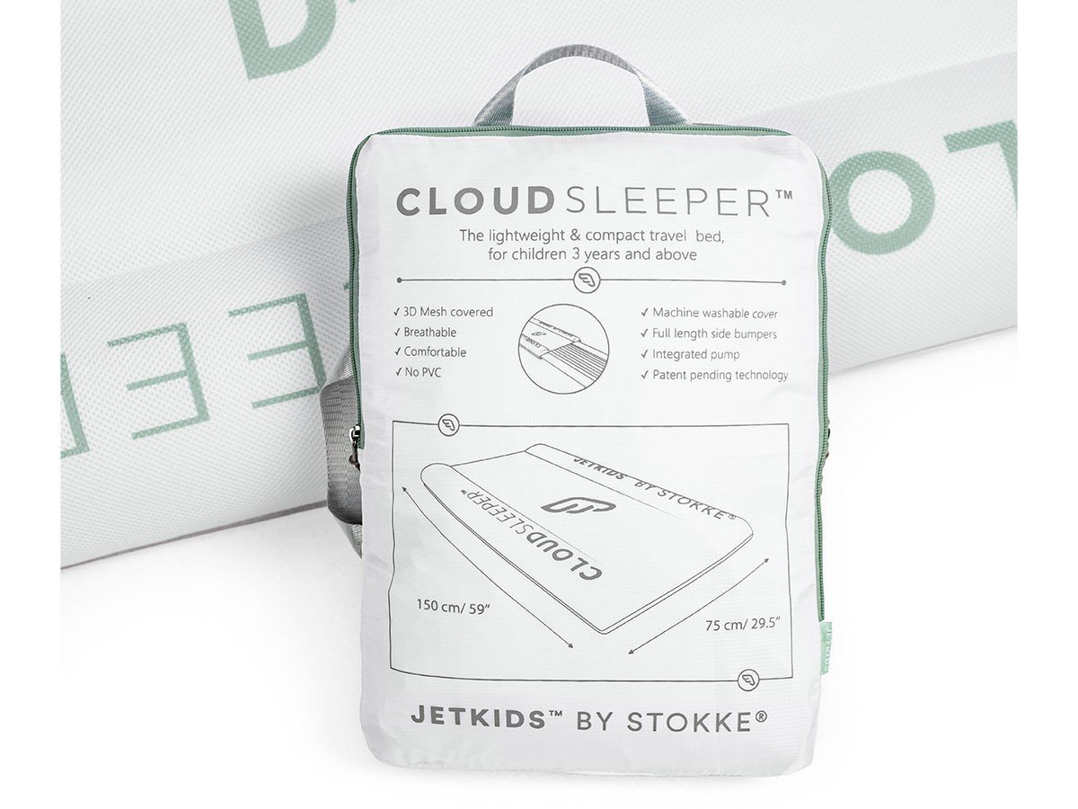 【ストッケ/STOKKE / GOODS】のJETKIDS BY STOKKE CLOUD SLEEPER / ジェットキッズ BY ストッケ クラウドスリーパー インテリア・キッズ・メンズ・レディースファッション・服の通販 founy(ファニー) 　洗える　Washable　コンパクト　Compact　軽量　Lightweight　セットアップ　Set Up　ダブル　Double　トラベル　Travel　ドット　Dot　ベスト　Vest　ベビー　Baby　ボックス　Box　メッシュ　Mesh　送料無料　Free Shipping　旅行　Travel　ホーム・キャンプ・アウトドア・お取り寄せ　Home,Garden,Outdoor,Camping Gear　家具・インテリア　Furniture　キッズ家具　Kids' Furniture　ベビーベッド・子供用ベッド・二段ベッド　Crib/Children's Bed/Bunk Bed　ダブルジッパー式の専用バッグにより、コンパクトに圧縮して収納できます。|ID: prp329100002299730 ipo3291000000025331369