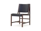 【ロックストーン/ROCKSTONE / GOODS】のBOWSEN side chair / ボウセン サイドチェア 1 PM135 張地:モントレー チャコールグレー(Cランク)、フレーム:ダークブラウン|ID:prp329100002317414