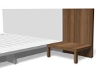 【ロックストーン/ROCKSTONE / GOODS】のKIZA FLAT BED with panel / キザ フラットベッド PM910 オプション:ナイトテーブル 幅60cm|ID: prp329100002317428 ipo3291000000014928638