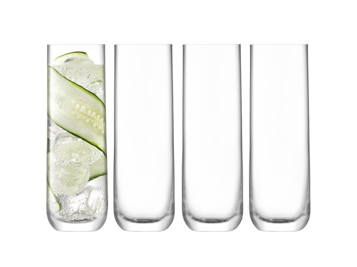 【エルエスエー インターナショナル/LSA international / GOODS】のBOROUGH HIGHBALL SET4 / ボロー ハイボール 4個セット インテリア・キッズ・メンズ・レディースファッション・服の通販 founy(ファニー) https://founy.com/ ガラス Glass クリスタル Crystal グラス Glass タンブラー Tumbler テーブル Table トレンド Trend フォルム Form |ID: prp329100002322002 ipo3291000000030184323