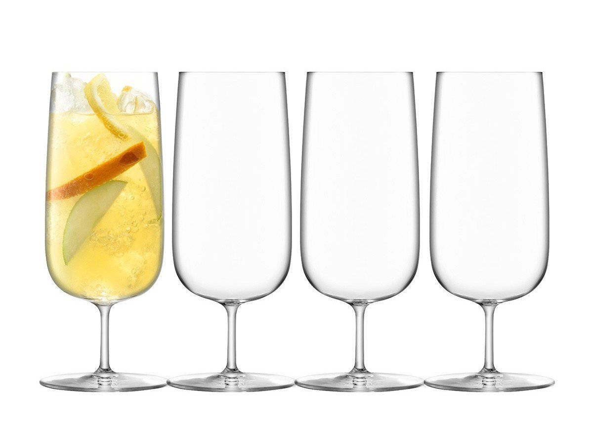 【エルエスエー インターナショナル/LSA international / GOODS】のBOROUGH PILSNER GLASS SET4 / ボロー ピルスナーグラス 4脚セット インテリア・キッズ・メンズ・レディースファッション・服の通販 founy(ファニー) 　ガラス　Glass　クリスタル　Crystal　グラス　Glass　タンブラー　Tumbler　テーブル　Table　トレンド　Trend　フォルム　Form　-|ID: prp329100002322007 ipo3291000000030184305