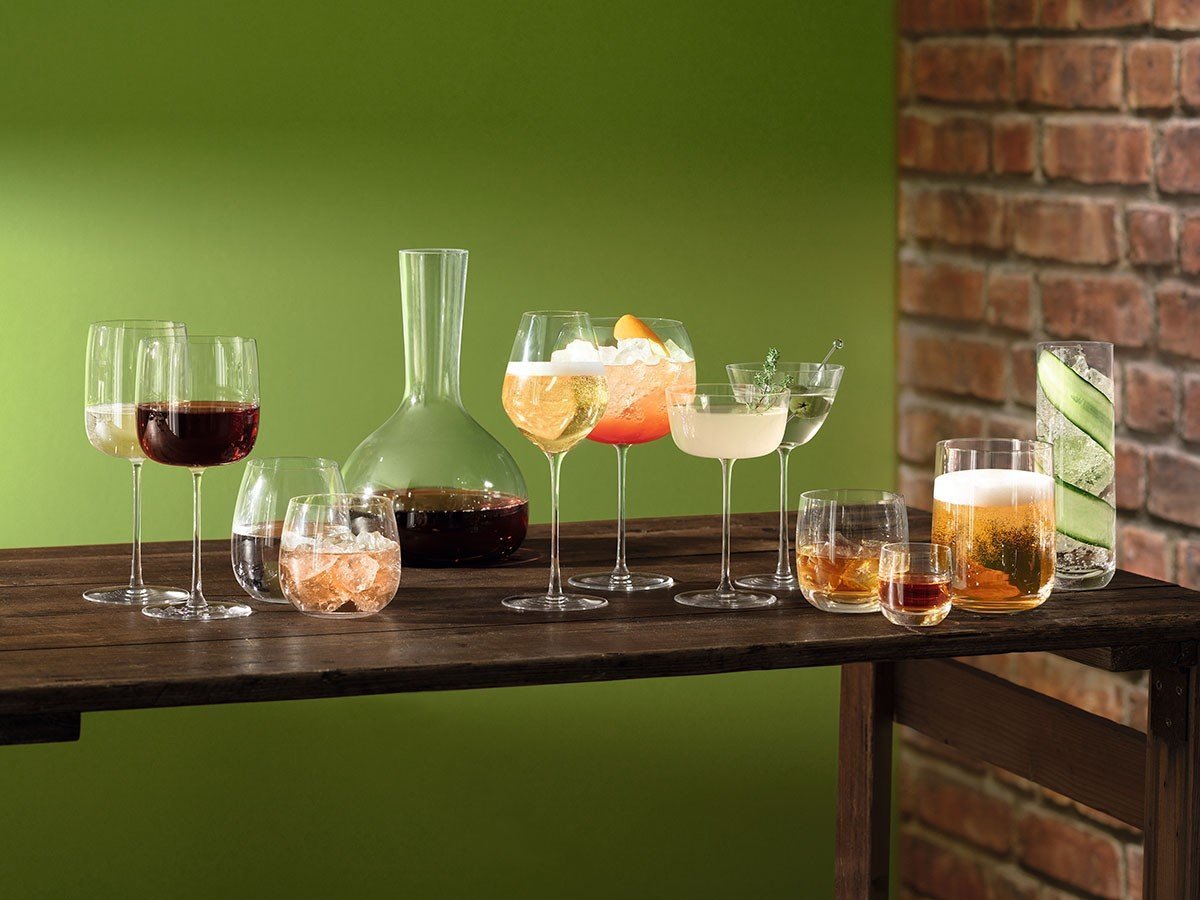 【エルエスエー インターナショナル/LSA international / GOODS】のBOROUGH WINE GLASS SET4 / ボロー ワイングラス 高さ19.5cm 4脚セット 人気、トレンドファッション・服の通販 founy(ファニー) 　送料無料　Free Shipping　ガラス　Glass　クリスタル　Crystal　グラス　Glass　テーブル　Table　トレンド　Trend　フォルム　Form　other-2|ID: prp329100002322013 ipo3291000000031497692