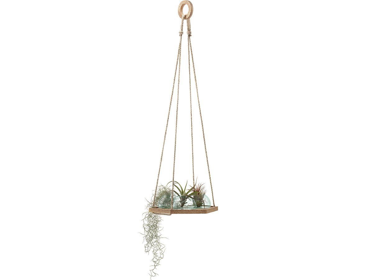 【エルエスエー インターナショナル/LSA international / GOODS】のCANOPY HANGING PLANTER SET / キャノピー ハンギング プランター セット 人気、トレンドファッション・服の通販 founy(ファニー) 　ガラス　Glass　コルク　Cork　コレクション　Collection　ハンド　Hand　送料無料　Free Shipping　ホーム・キャンプ・アウトドア・お取り寄せ　Home,Garden,Outdoor,Camping Gear　家具・インテリア　Furniture　その他 インテリア雑貨、家具　Furniture, Interior, Others　 other-1|ID: prp329100002322020 ipo3291000000014971433