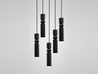 【リーブルーム/LEE BROOM / GOODS】のFULCRUM CHANDELIER 5 PIECE / フルクラム シャンデリア 5灯 マットブラック|ID: prp329100002326671 ipo3291000000033171371