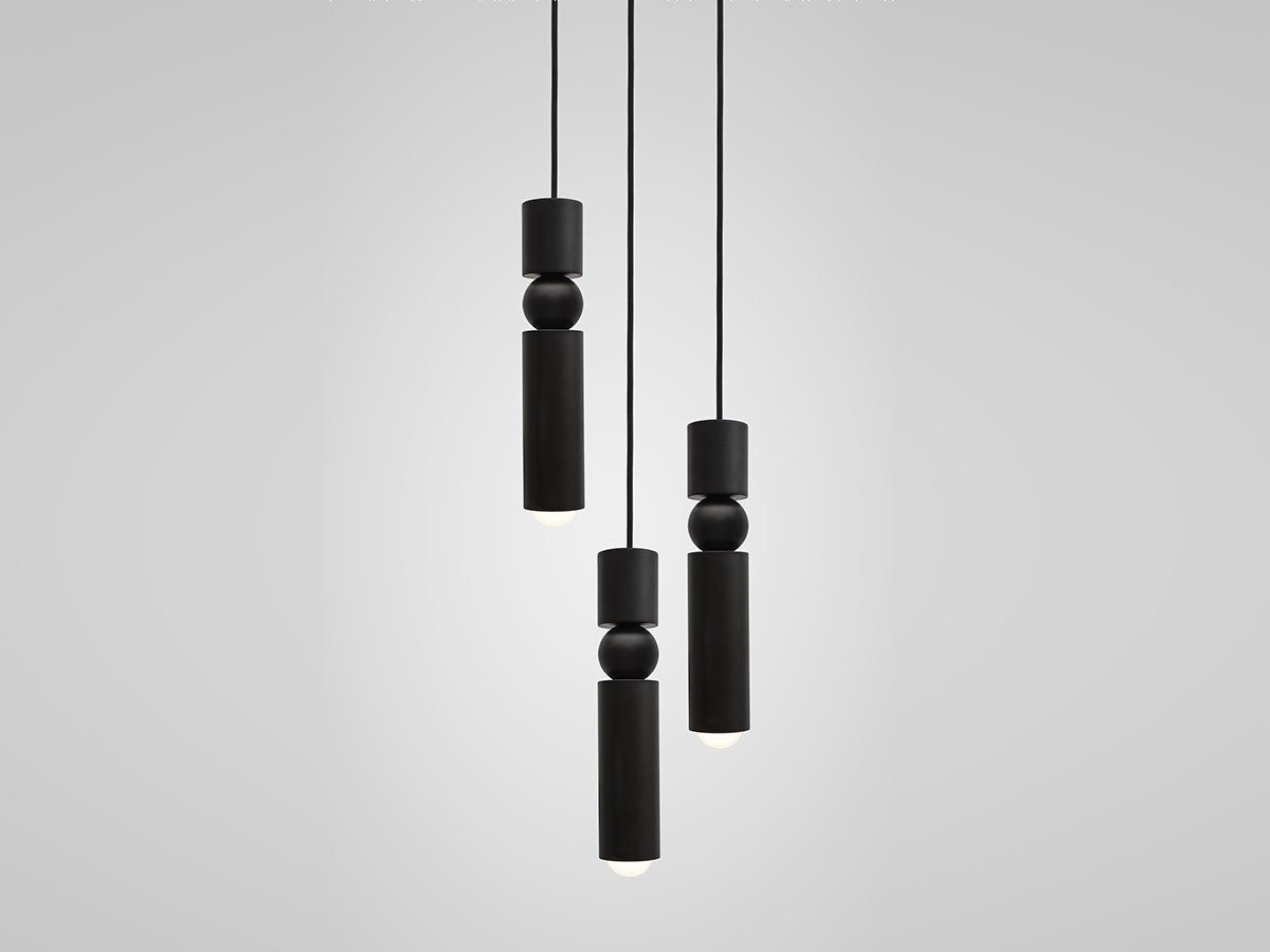 【リーブルーム/LEE BROOM / GOODS】のFULCRUM CHANDELIER 3 PIECE / フルクラム シャンデリア 3灯 インテリア・キッズ・メンズ・レディースファッション・服の通販 founy(ファニー) 　コレクション　Collection, Seasonal Line　スリム　Slim, Slim Fit　プレート　Plate, Dish　送料無料　Free Shipping　ホーム・キャンプ・アウトドア・お取り寄せ　Home Living / Home & Lifestyle / Camping Gear / Outdoor Camping　家具・インテリア　Home Furniture & Interior. Stylish & Functional Living Spaces　ライト・照明　Lamps & Lighting Fixtures　シャンデリア・クリスタル照明　Chandelier / Crystal Ceiling Light　マットブラック|ID: prp329100002326672 ipo3291000000033938793